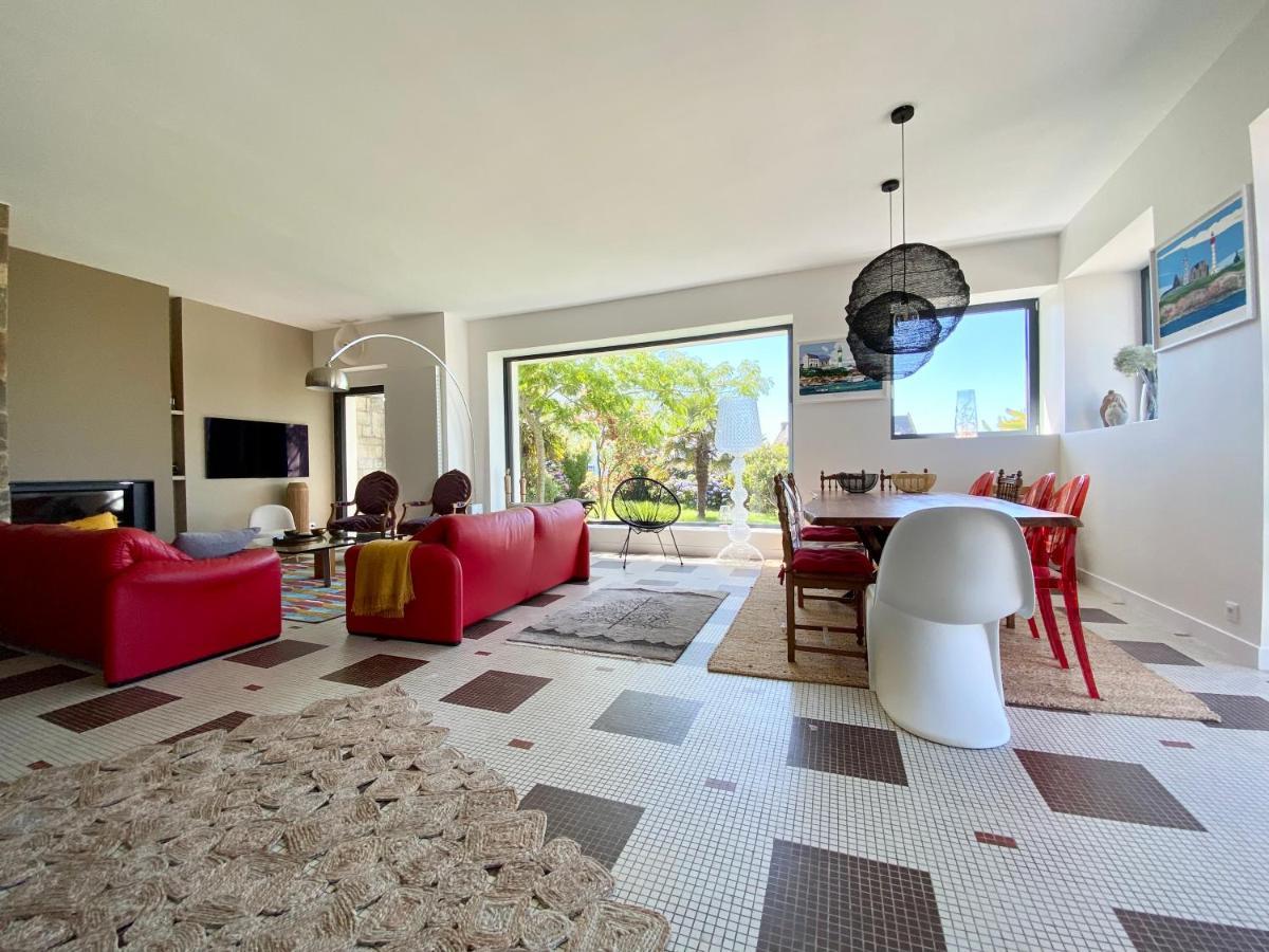 Superbe Villa Vue Sur Mer, Corniche De La Plage Bénodet Esterno foto