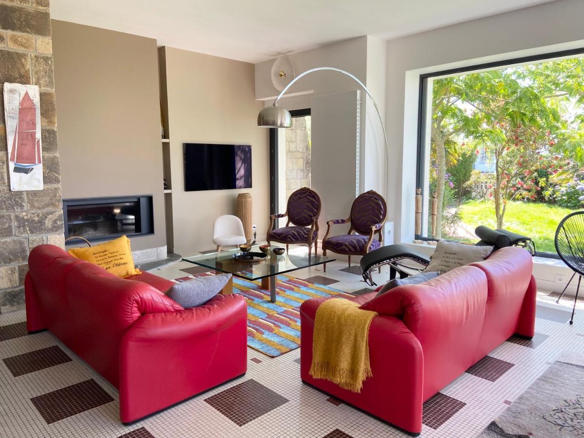 Superbe Villa Vue Sur Mer, Corniche De La Plage Bénodet Esterno foto