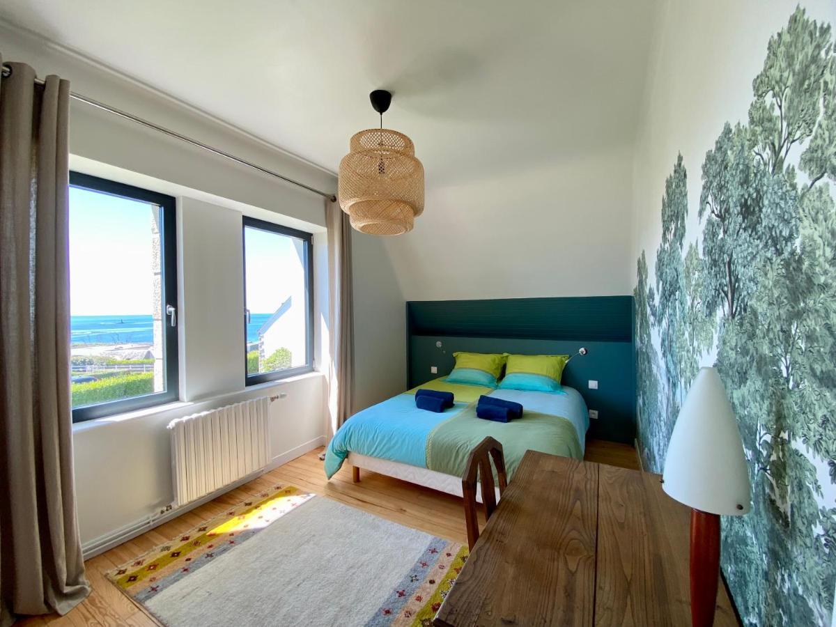 Superbe Villa Vue Sur Mer, Corniche De La Plage Bénodet Esterno foto