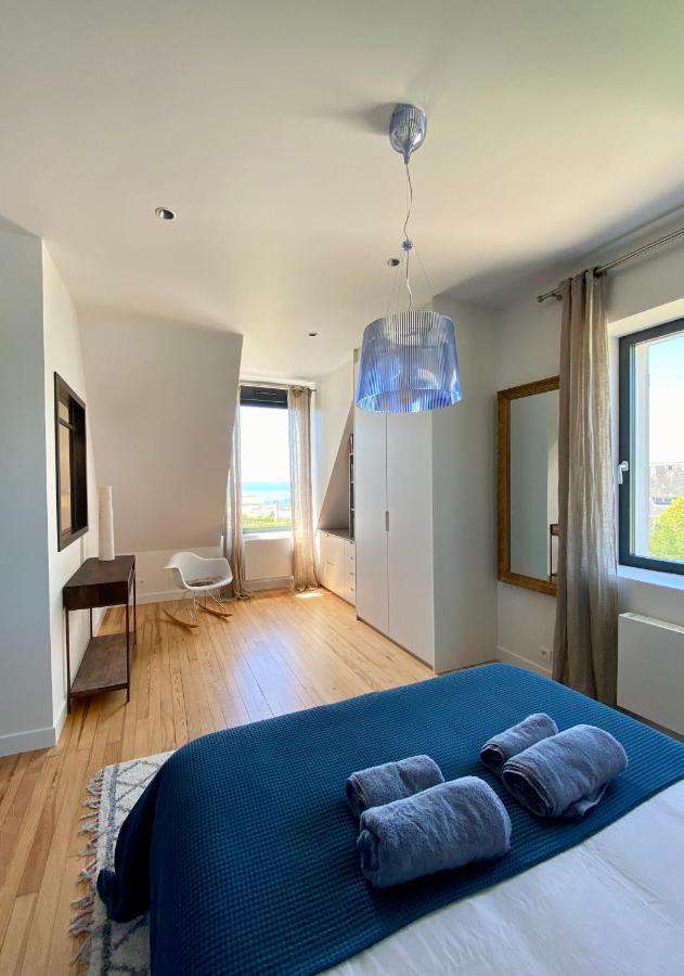 Superbe Villa Vue Sur Mer, Corniche De La Plage Bénodet Esterno foto